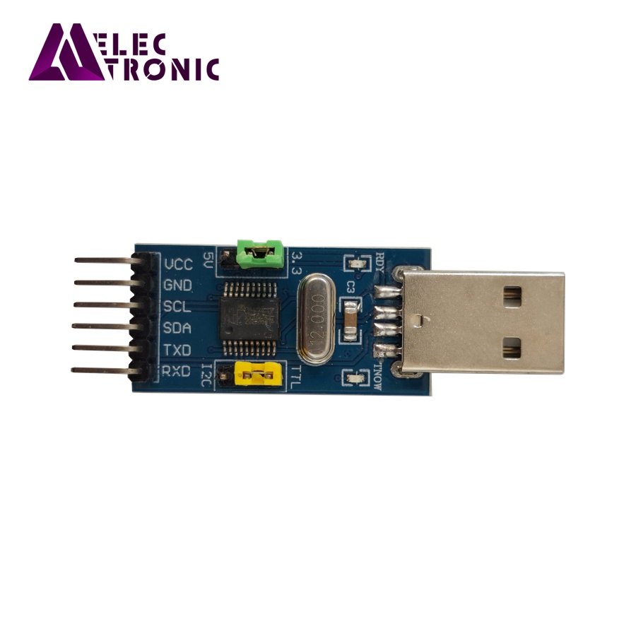 215028-1 USB TO I2C SPI CH341T - تصویر 1