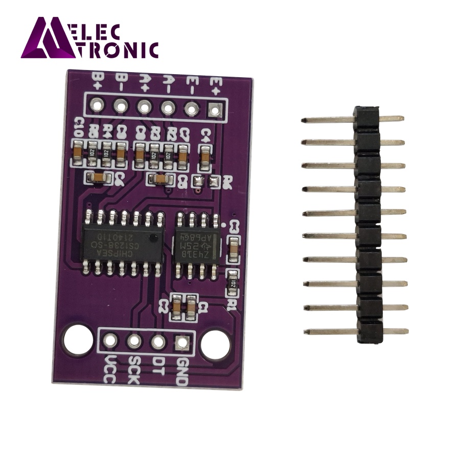 220009-1 module CS1238 dual channel weighing sensor 24Bit - تصویر 1