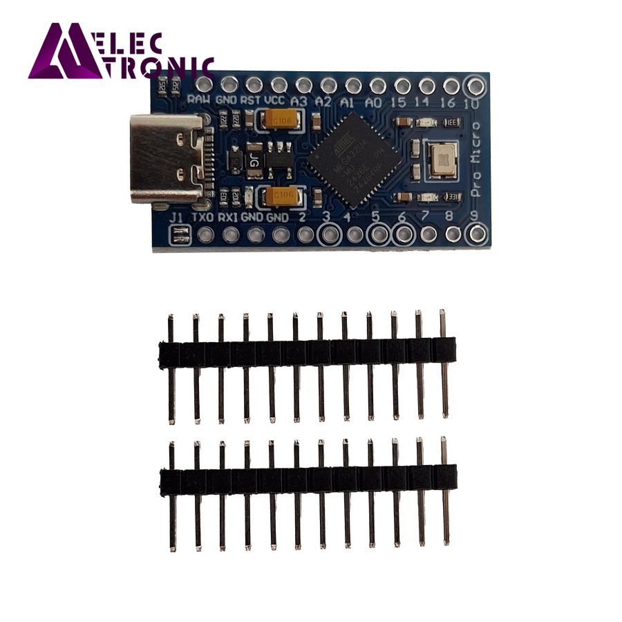 702010-1 Arduino Pro Micro Type C - تصویر 1