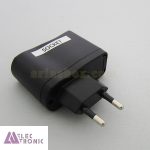 باکس پلاستیکی آداپتور استاندارد 6W اروپا Socket m با ابعاد 40×23.5×60 میلی متر