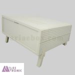 باکس پلاستیکی تجهیزات الکترونیکی رومیزی 33-15 White با ابعاد 72×199×225 میلی متر