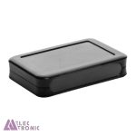 باکس پلاستیکی تجهیزات الکترونیکی رومیزی ABD169-A با ابعاد 27×79×123 میلی متر
