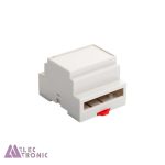 باکس پلاستیکی ریلی تجهیزات الکترونیکی ABR105-A1 با ابعاد 59×88×72 میلی متر