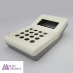 باکس پلاستیکی شیبدار/نمایشگردار رومیزی A202-A1 با ابعاد 54×100×168 میلی متر