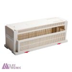 باکس پلاستیکی کنترل صنعتی PLC ریلی ABR122-A1 با ابعاد 110×110×300 میلی متر