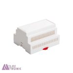 باکس تجهیزات جداساز ماژول ریلی شیاردار ABR115-AXX با ابعاد 59×88×107 میلی متر