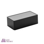 باکس رومیزی الکترونیکی پلاستیکی ABD157-A2 با ابعاد 44×67×130 میلی متر