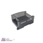 باکس ریلی پلاستیکی استاندارد شفاف مدل ABR112-A2T با ابعاد 40×70×90 میلی متر
