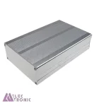 جعبه آلومینیومی رومیزی الکترونیکی ABL417-A1 با ابعاد 40×97×150 میلی متر