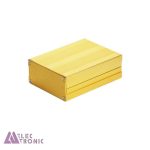 جعبه آلومینیومی رومیزی تقویت کننده الکترونیکی ABL410-G با ابعاد 35×76×100 میلی متر