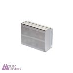 جعبه آلومینیومی سیم کشی اتصالات ABL416-A1M با ابعاد 40×97×120 میلی متر
