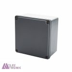 جعبه آلومینیومی ضدآب تجهیزات الکترونیکی AW602-A1 با ابعاد 91×132×132 میلی متر