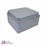 جعبه آلومینیومی ضدآب فلزی اتصالات AW605-A1 با ابعاد 113×175×195 میلی متر