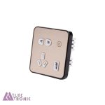 جعبه پریز وای فای 10 آمپر هوشمند S- Socket2 با ابعاد 40×90×86 میلی متر