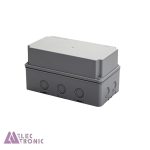 جعبه تقسیم 10 خروجی ضدآب گلندخور AGT24-13/H130 با ابعاد 130×130×240 میلی متر