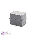 جعبه تقسیم 10 کاناله IP66 گلندخور AGT16-12/H120 با ابعاد 120×120×160 میلی متر