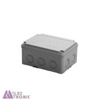 جعبه تقسیم 10 کاناله IP66 گلندخور AGT16-12/H75 با ابعاد 75×120×160 میلی متر