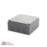 جعبه تقسیم ضدآب الکترونیکی 12 سوراخ AGT 16-16 با ابعاد 75×160×160 میلی متر
