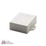 جعبه دیواری پلاستیکی الکترونیکی ABM104-A1 با ابعاد 22×50×60 میلی متر