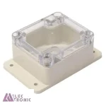 جعبه دیواری ضدآب الکترونیکی شفاف ABW225-A1TM با ابعاد 35×58×65 میلی متر