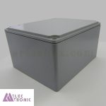 جعبه ضدآب آلومینیومی اتصالات الکترونیکی AW606-A1 با ابعاد 140×210×260 میلی متر