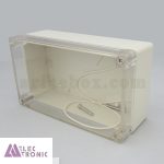 جعبه ضدآب تغذیه امنیتی کنترل صنعتی ABW205-A1T با ابعاد 60×90×158 میلی متر