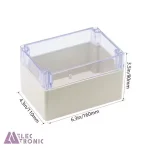 جعبه ضدآب توزیع اتصالات الکترونیکی ABW206-A1T با ابعاد 90×110×160 میلی متر