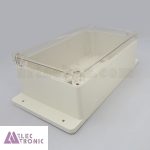جعبه ضدآب شفاف دیواری نظارتی امنیتی ABW211-A1TM با ابعاد 75×120×200 میلی متر