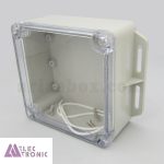 جعبه ضدآب شفاف منبع تغذیه الکترونیکی ABW231-A1TM با ابعاد 60×120×120 میلی متر
