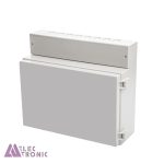 جعبه ضدآب قابل نصب تجهیزات الکترونیکی 23-11 با ابعاد 111×255×295 میلی متر