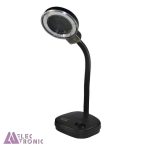 ذره بین رومیزی چراغدار گرداک اصلی مدل Gordak 308