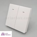 کلید مکانیکی هوشمند دو پل S905-A1P2 با ابعاد 38×86×86 میلیمتر