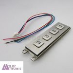 کیپد استیل 4×1 تابعی مدل ST 1×4-FX با ابعاد 33×120 میلی متر