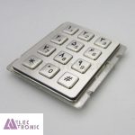 کیپد استیل 4×3 انگلیسی-فارسی مدل ST 3×4-EF با ابعاد 100×92 میلی متر