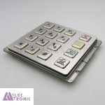 کیپد استیل 4×4 فارسی-انگلیسی مدل ST 4×4-FE با ابعاد 100×120 میلی متر