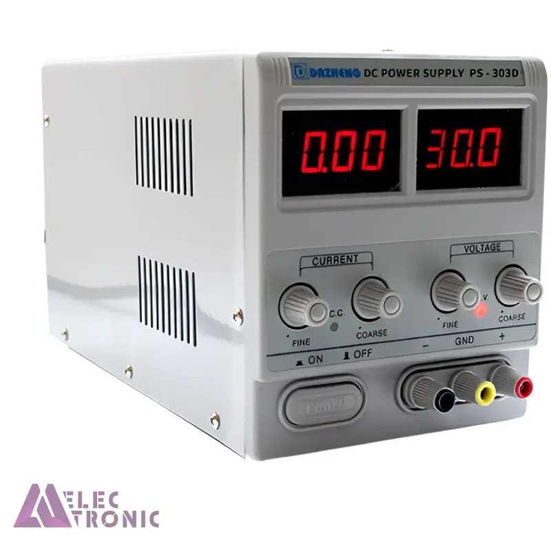 10001221_main منبع تغذیه 30 ولت 3 آمپر داژنگ مدل DAZHENG PS-A303D - تصویر 1